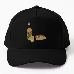 Ball Caps Malort Dog Baseball Cap Trucker Hat Western Hats Sun Hip Hop Elegante dames heren voor dames