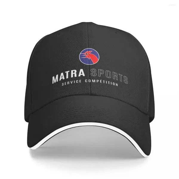 Ball Caps Matra Sports Service Competition Logo 1973 - Couleur Print Baseball Cap Brand Man Luxury Hat Western Women Men's