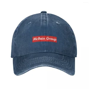 Ball Caps McBain Group - MBB Consulting Cap Cowboy Hat Truckers Beach Sun for Children Heren Women's