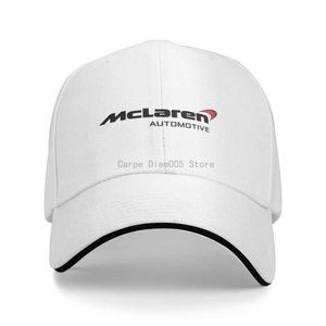 Ball Caps McLaren Baseball Cap Verstelbare Unisex Vizier Hoeden Sportmuts R230220