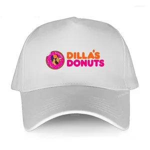 Ball Caps Mannen Coole Hoed Hip Hop Sport Motorkap Snapback J Dilla Dillas Dunkin Donuts Mode Grafische Print Baseball cap Vrouwelijke Hoeden