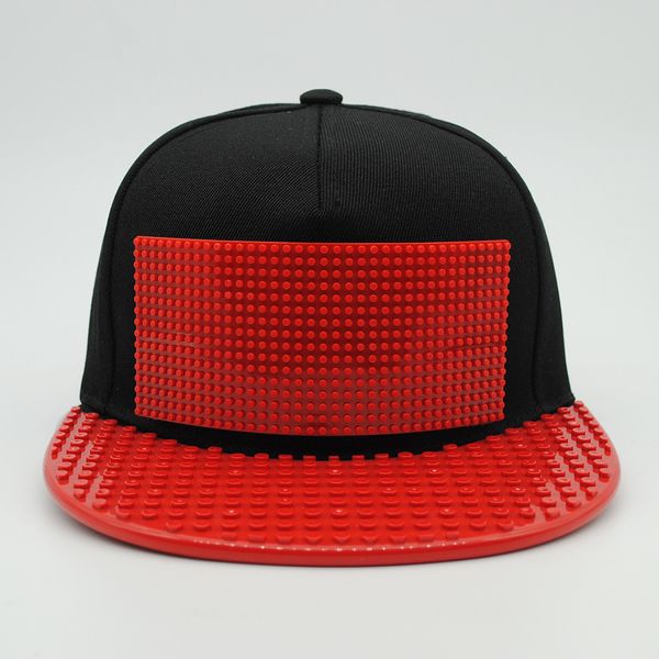 Casquettes de baseball hommes personnaliser chapeau de baseball bricolage casquette blocs briques camionneur chapeau pour femmes détachable 230828