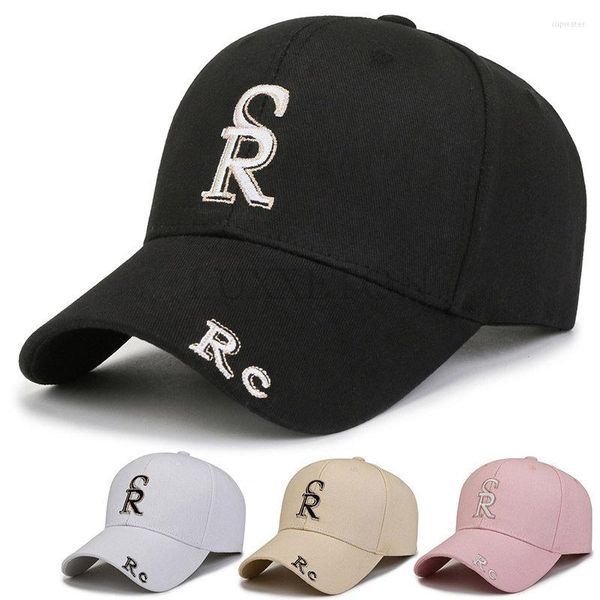 Gorras de béisbol Hombres Letras de moda Gorra de béisbol bordada Deportes al aire libre Cálido Transpirable Ajustable Mujeres Casual Sombrilla Sombrero de algodón