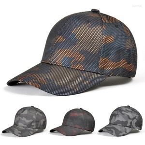 Ball Caps Heren Camouflage Baseball Cap Outdoor Sport Jacht Zomer Zonnebrandcrème Snapback Hoed Militaire Camping Wandelen Hoeden Voor Mannen