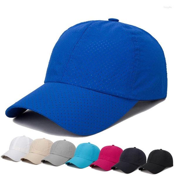 Casquettes de Baseball pour Hommes, Chapeau de Soleil, Casquette de Baseball de Sport, Couleur Unie, Minimaliste, Mince, séchage Rapide, Maille, Couple, garçon, étudiant, Tendance en Plein air