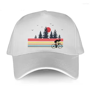 Gorras de bola Gorra de béisbol de verano para hombres Sombrero ajustable Estilo casual Bicicleta Ciclismo Bicicleta de montaña MTB Unisex Visera corta al aire libre