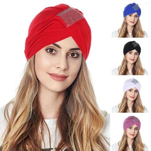 Gorras de béisbol Ropa para hombre Nudo de mujer Moda Turbante plisado Gorro para la cabeza Sombrero para dormir Bump Estilo de béisbol