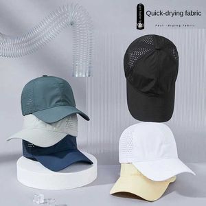 Ball Caps Mens Baseball Capuche Summer Summer Summer plus taille Sport Cap rapide dryale respirant FshcampoutDoor Cap Women J240425