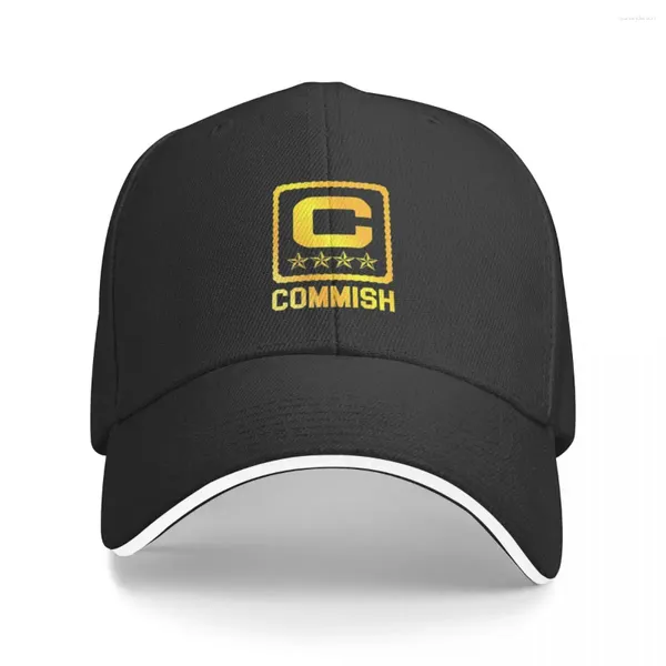 Casquettes de baseball pour hommes.Commish Fantasy Football Draft Commissaire Casquette de Baseball Anniversaire Luxe Homme Chapeau Bobble Femme Homme