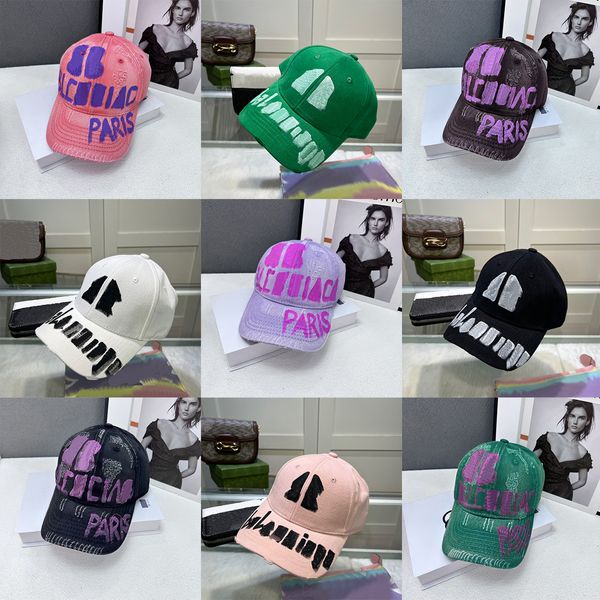 Gorras de béisbol Gorra de béisbol de diseñador para mujer para hombre Visera de sol de playa al aire libre Sombrero de moda de calle de chica de moda Muy hermoso