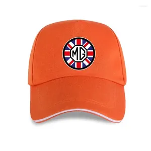 Ball Caps MG Union Jack Logo Safety Fast British Sport Racing Car Zwarte Baseball Cap S M L- 3XL