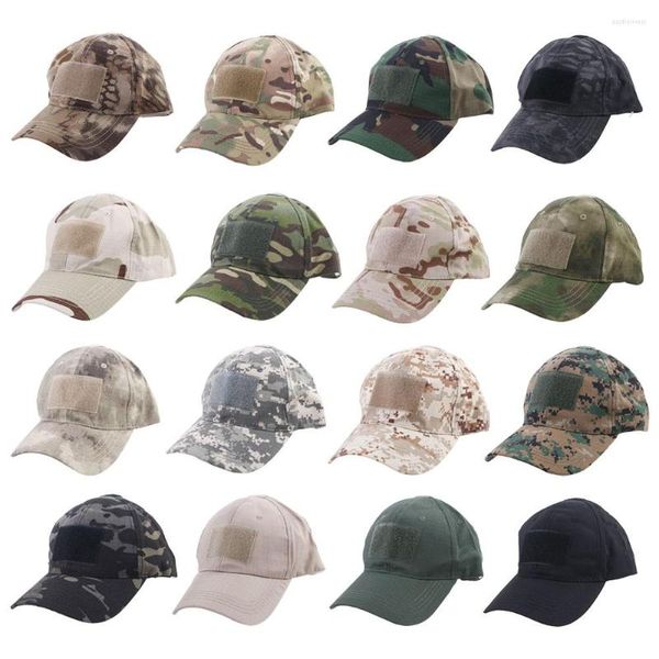 Gorras de bola Militar Béisbol Camuflaje Táctico Ejército Combate Ajustable Verano Snapback Sombreros para el sol para hombres