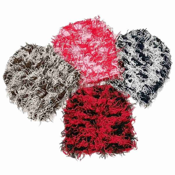 Casquettes de boule chapeau de fourrure de singe chapeau Baraklafa automne et hiver chapeau de laine tricoté chaud en plein air