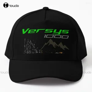 Casquettes de baseball pour motos Kawa Versys 1000 2024, blanc, extérieur, Simple, visière Vintag, décontracté, unisexe