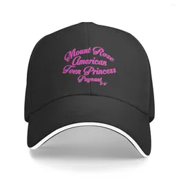 Ball Caps Mount Rose American Teen Princess Pageant 99 'Baseball Cap Camilier Chapeauteur Funny Hat Women's Beach Outlet Men's