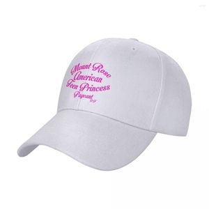 Gorras de bola Mount Rose American Teen Princess Pageant 99' Gorra de béisbol Sombrero Hombre Lujo Lindo Playa Hombres Mujeres