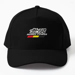 Ball Caps Mugen Power Baseball Cap Luxe Hoed Papa Man Dames Heren