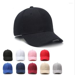 Casquettes de baseball MYZOPER MOQ10pcs 2022 mode LOGO personnalisé couleur unie casquette de Baseball visière marée décontractée unisexe réglable adulte chapeau d'été