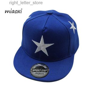 Gorras de bola Nueva moda Niños Boy Cap Béisbol Niñas Verano Estrella Sombreros Sun Kids Hip Hop Caps Alta calidad Snapback Gorras Bonnet YQ231214