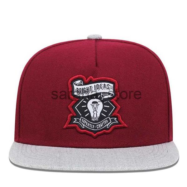 Casquettes de baseball Nouvelle mode Hip Hop Casquette de baseball lampe impression Casquettes de camionneur Coton Snapback chapeau Chapeaux de soleil en plein air sports loisirs Casquettes J240117