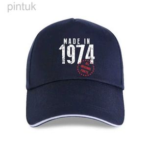 Casquettes de baseball à col ras du cou pour hommes, casquette de Baseball, fabriquée en 1974, toutes les pièces originales, à la mode, nouvelle collection, 24327