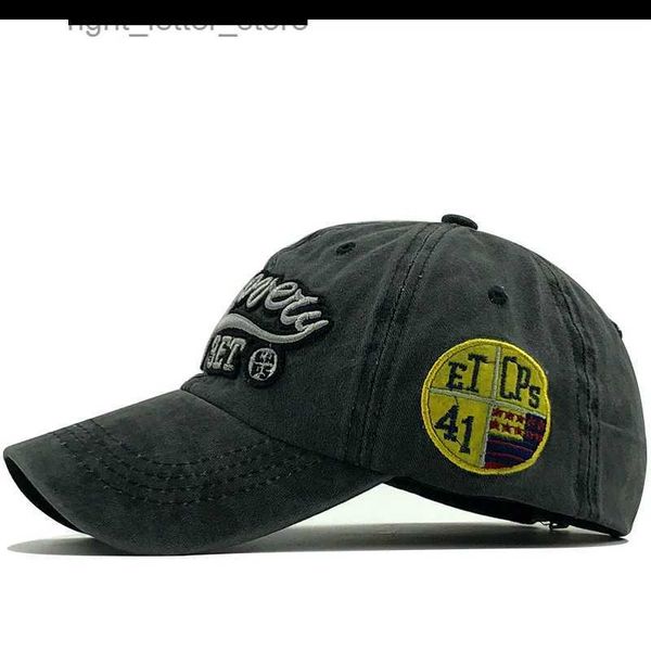 Gorras de béisbol Nueva pesca retro Gorras de béisbol Sombreros para hombres Casquette Marca Mujeres Gorras Snapback Hueso lavado Hombres Sombrero Gorras Gorra con letras 3D YQ231214