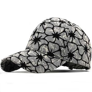 Kogelcaps nieuwe dames honkbal pet schilderen borduurwerk bloemen meisjes snapback hoeden vrouw vrouwelijke pet mesh zomer vissen zon hoed g230201