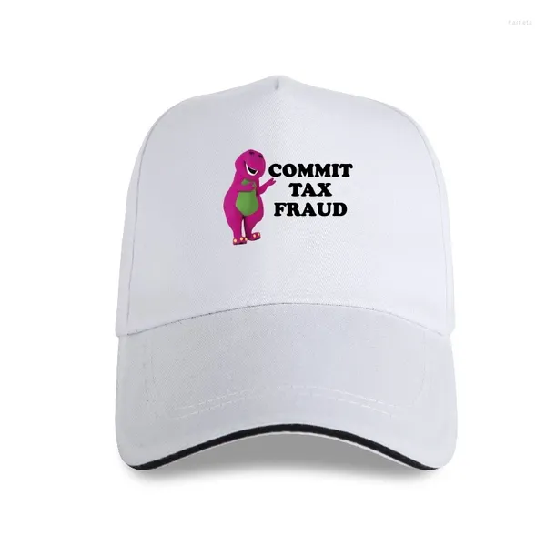 Gorras de bola Nice Barney comete fraude fiscal para hombres mujeres gorra de béisbol negro