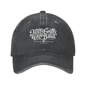 Ball Caps Nitty Gritty Dirt Band célébrant 50 ans de Visor Cowboy Hat Cowboy MAN FEMMES