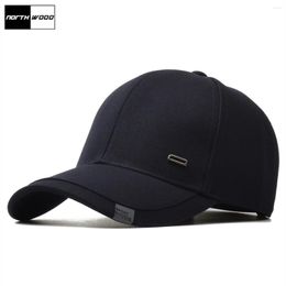 Casquettes de baseball NORTHWOOD marque hommes Baseball solide décontracté mode papa chapeaux Snapback coton casquette de camionneur mâle Gorras Hombre os Masculino