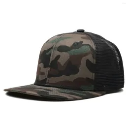 Ball Caps Northwood Outdoor Mannen Snapback Hoed Zomer Honkbal Ademend Mesh Trucker Vrouwen Camouflage Zonnehoed Hip Hop Bone