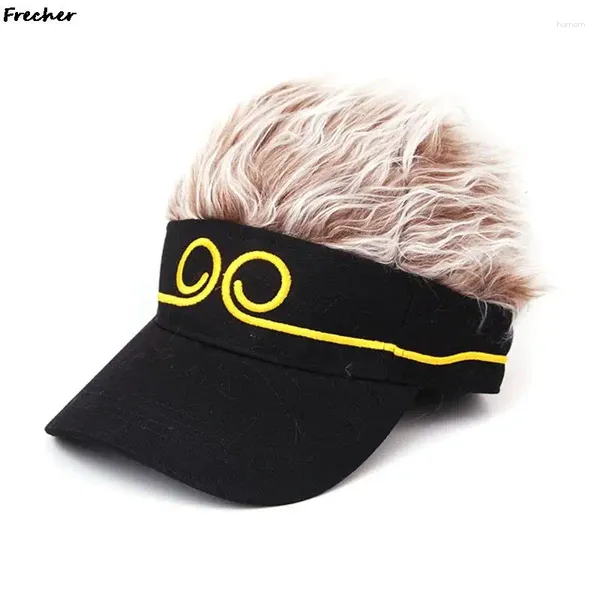 Ball Caps Nouveauté Chapeaux de perruque mode cool Baseball Cap Men Femmes Toupee Chapeau extérieur sport hip hop streetwear drôle