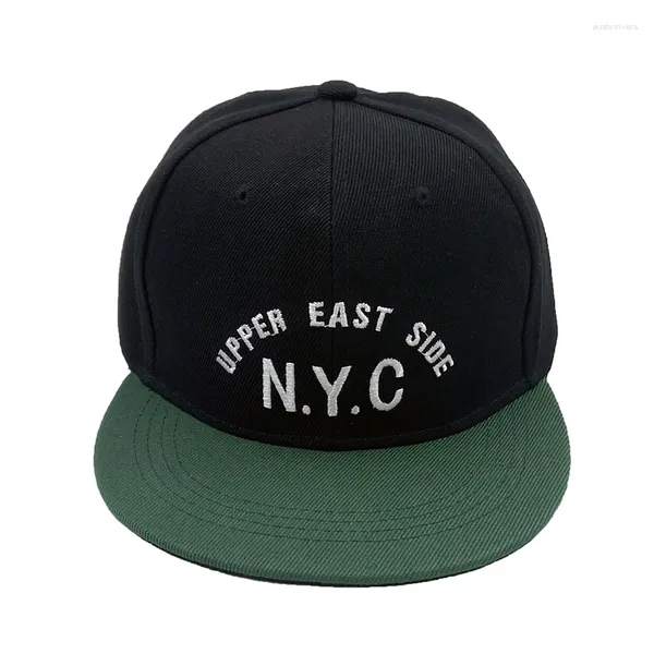 Ball Caps NYC broderie de baseball Baseball Men Hip Hop Snapback Street Cool Fashion Dance Hat de danse Femmes décontractées