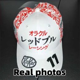 Ball Caps officiel F1 Bull Team C 2024 Janese GP C Sergio Perez C Verstpen Hat Formule 1 Baseball Hat Moto Hats Fan C J240522