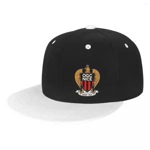 Ball Caps OGC Nice E Aigon Baseball Snapback Mesh Hoeden Hip Hop Brief Voor Mannen Vrouwelijke Outdoor Casual Zonnehoed