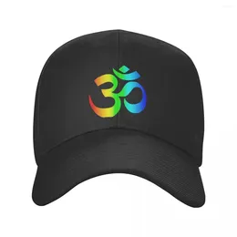 Casquettes de balle Om Ohm Logo casquette de Baseball adulte bouddhisme bouddha Yoga réglable papa chapeau pour hommes femmes sport Snapback camionneur chapeaux