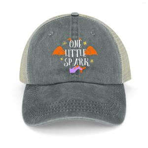 Ball Caps One Little Spark - Epcot Figment- Theme Park Art Cowboyhoed Snap Back Beach Anime Hoeden voor mannen Dames