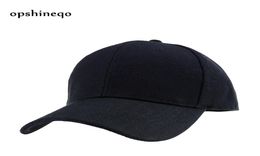 Kogelcaps opshineqo zwarte volwassen unisex casual solide verstelbare honkbal vrouwen snapback hoeden witte cap hoed men11735777