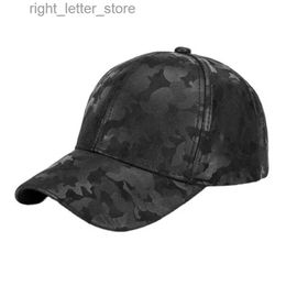 Balpetten Buitensporten Kamperen Jagen Heren Camo Baseball Cap Snapback Hoed Donkergroen Bruin Grijs Zwart Rood YQ231214