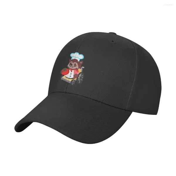 Gorras de pelota Silla de silla de ruedas cocinada Chef Chef Baseball Tap Hip Hop Rave Trucker sombreros para niños Mujer para hombres