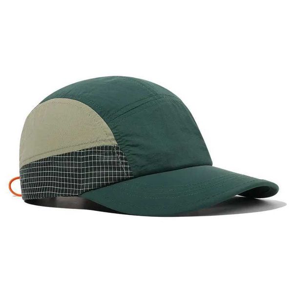 Capes à billes PACILABLE EN OUTDOOOR CONCEPTION NON STRUCTURÉ UPF 50+ Chapeaux de sport de protection solaire pour femmes Caps de baseball Men Léger Livraison gratuite J240425