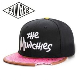 Kogelcaps pangkb merk munchies cap snacks roze hoed mannen vrouwen
