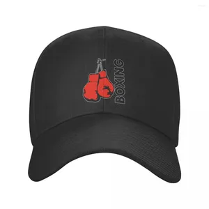 Ball Caps Glants de boxe personnalisés boxer cadeau de baseball capuchon de baseball Protection du soleil Men de bonne femme ajusté pour femmes