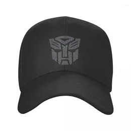 Ball Caps Cartoon personnalisé Robot Car Autobots Baseball Cap Hip Hop Men de papa ajusté pour femmes