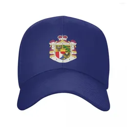 Ball Caps Gepersonaliseerde Wapenschild Liechtenstein Baseball Cap Dames Heren Verstelbare Trucker Hat Sport