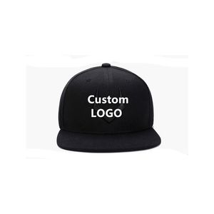 Kogelcaps gepersonaliseerd aangepaste honkbal snapback cap oem logo tekst volwassen mannen vrouwen aanpassen snap back hatsbal