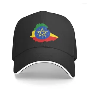 Casquettes de baseball Personnalisé Drapeau de l'Éthiopie Casquette de baseball Femmes Hommes Respirant Imperial Dad Hat Sports