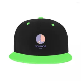 Ball Caps Gepersonaliseerde Florence By Mills Baseball Cap Mannen Vrouwen Platte Snapback Hip Hop Hoed Streetwear