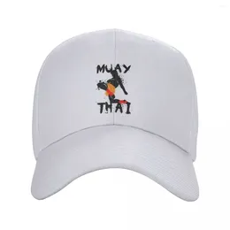 Ball Caps personnalisé Muay Thai Fighter Baseball Cap pour hommes Femmes Femmes Réglable Thaïlande Spirit Trucker Hat Streetwear
