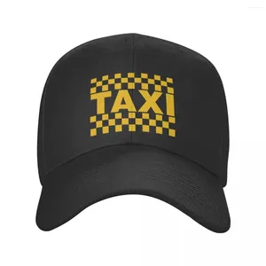 Casquettes de baseball Casquette de baseball personnalisée pour chauffeur de taxi pour hommes femmes Chapeau de papa réglable Streetwear Snapback
